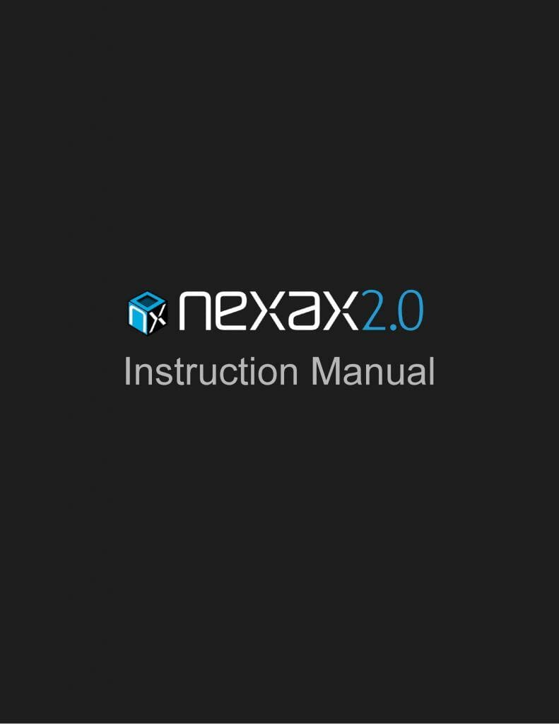 nexax2.0 instructions