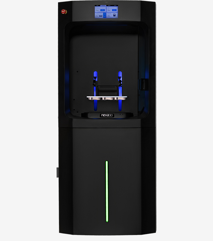 Request a free NXD 200 industrial 3D printer for dental applications material sample