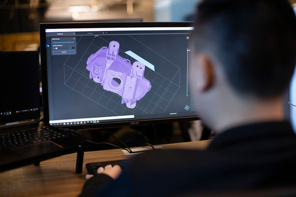 Nexa3D's automated 3D printing software support