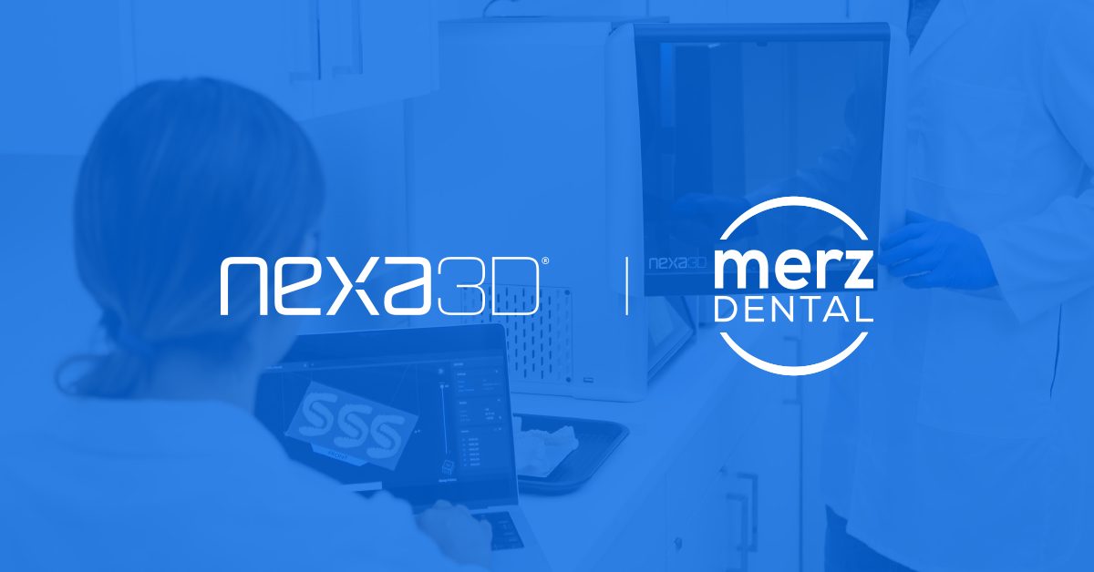 Nexa3D and Merz-Dental Partner to Expand Access to Ultrafast 3D Printing in Digital Dentistry