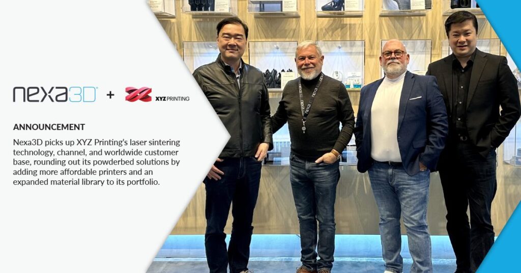 Nexa3D Acquires XYZ Printing’s SLS Technology