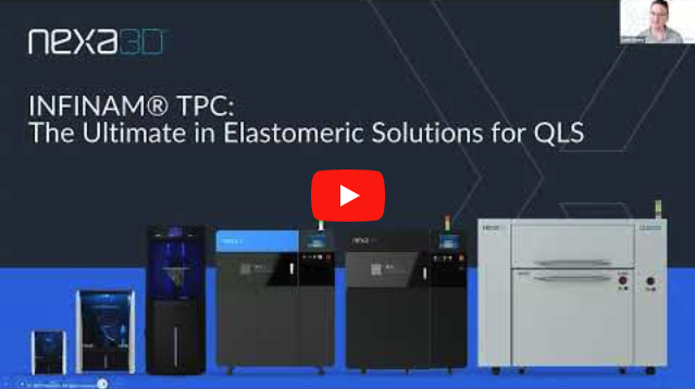 WEBINAR INFINAM® TPC: The Ultimate in Elastomeric Solutions for Powder Bed Fusion